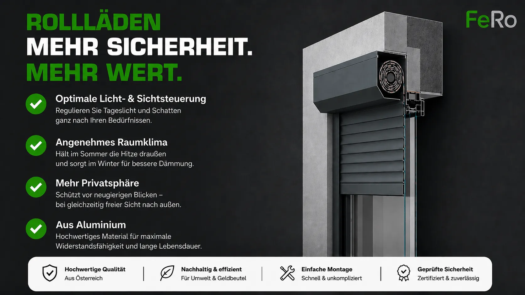 Rollläden Rollläden mehr Sicherheit